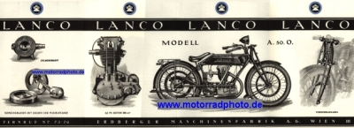 Preview: Lanco Motorrad Prospekt 8 Seiten 1924      la-p24 Preview: Lanco Motorrad Prospekt 8 Seiten 1924      la-p24