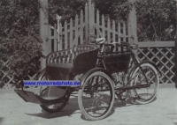 NSU Motorcycle Photo Typ 1,75 HP Zedel-Motor ca. 1902  nsu-f68