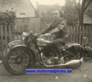 NSU Motorcycle Photo Typ 501 OSL 20 HP ab 1936 22 HP 1932-39  nsu-f40