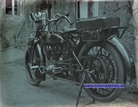 NSU Motorrad Foto Typ 6,5 HP, 8,5 PS 2Zyl. ca. 1912  nsu-f78