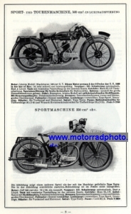 Preview: MT Motorrad Prospekt 12 Seiten 1927   mt-p27