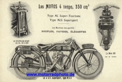 Preview: Monet & Goyon Motorrad Prospekt  12 Seiten  1927    mg-p27