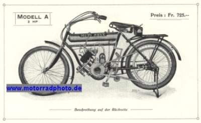 Preview: Moto Reve Motorrad Prospekt  12 Seiten 1912          mr-p121