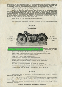 Preview: Abingdon King Dick Motorcycle Brochure 1928 6 pages  akd-p28-1