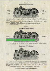 Preview: Abingdon King Dick Motorcycle Brochure 1928 6 pages  akd-p28-1