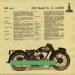Preview: Raleigh Motorrad Prospekt 8 Seiten 1929   ral-p29