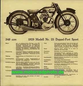 Preview: Raleigh Motorrad Prospekt 8 Seiten 1929   ral-p29