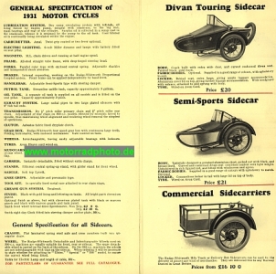 Preview: Rudge Motorrad Prospekt 6 Seiten   1931  rud-p31