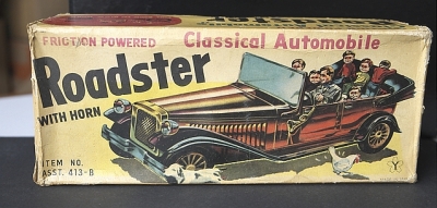 Roadster with Horn  Yonezawa Japan  Metal  1960