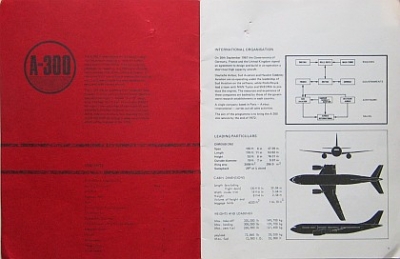 Airbus A 300  Aircraft Brochure 1968 ab-fop68