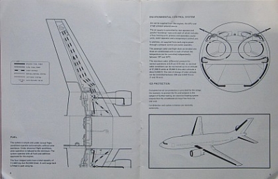 Airbus A 300 Flugzeug Prospekt 1968 ab-fop68