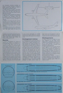 Preview: Airbus A 300 B Flugzeug Prospekt 1970 ab-fop70