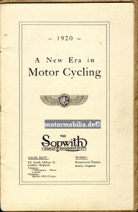 Preview: ABC Sopwith Motorrad Prospekt Typ 398ccm 8h.p. 1920