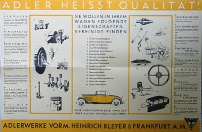 Preview: Adler Automobil Prospekt Typ Favorit 1930  ad-aop302 Preview: Adler Automobil Prospekt Typ Favorit 1930  ad-aop302