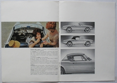 Preview: Alfa Romeo Spider/Spider Veloce  Prospekt  8 Seiten 10.1960   alf-op60-2