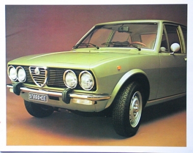 Preview: Alfa Romeo Automobil Prospekt Typ Alfetta 1,6/1,8 L 1979  alf-op791