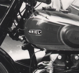 Preview: Ariel Motorrad Foto 500ccm ohv Red Hunter, Modell VH 1937  ari-013