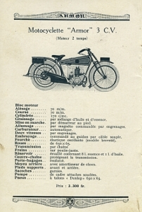 Preview: Armor Motorrad + Fahrrad Prospekt  1925 armo-p25 Preview: Armor Motorrad + Fahrrad Prospekt  1925 armo-p25