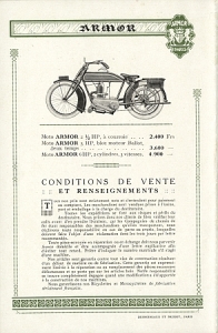 Preview: Armor Motorrad + Fahrrad Prospekt 4 Seiten 1926   armo-p26 Preview: Armor Motorrad + Fahrrad Prospekt 4 Seiten 1926   armo-p26