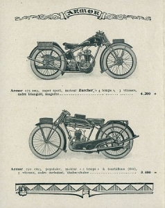 Preview: Armor Motorrad + Fahrrad Prospekt 1929  armo-p29 Preview: Armor Motorrad + Fahrrad Prospekt 1929  armo-p29