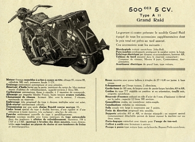 Automoto Motorcycle Brochure 8 Pages 1928 aumo-p28