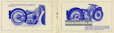 Berwick Motorcycle Brochure 247-and 350cc  12 Sides  1930  berw-p30