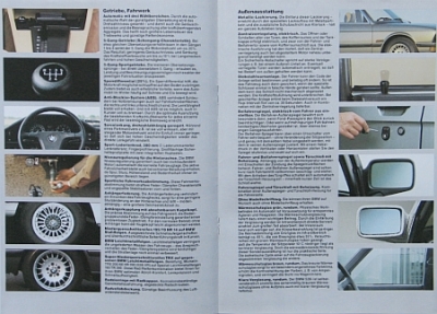 Preview: BMW Automobil Prospekt Typ 5er Serie Sonderausstattungen 1.1982   bmw-aop822 Preview: BMW Automobil Prospekt Typ 5er Serie Sonderausstattungen 1.1982   bmw-aop822