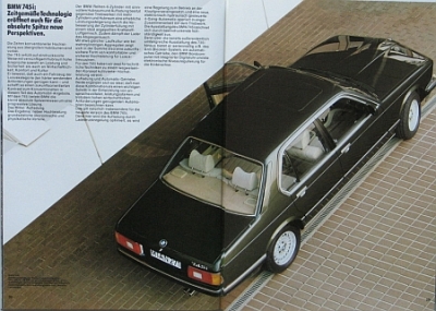 Preview: BMW Automobil Prospekt  Typ 7er Serie 1.1984  bmw-aop841 Preview: BMW Automobil Prospekt  Typ 7er Serie 1.1984  bmw-aop841