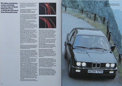 BMW Automobil Prospekt Typ 325i Allrad 1.1985  bmw-aop851