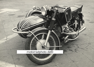 BMW Motorrad Foto Typ R67/2 um 1953 bmw-f5016