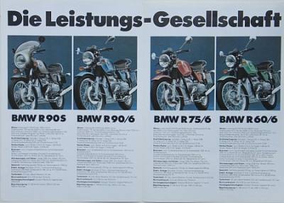 Preview: BMW Motorrad Prospekt  4 Seiten  2.1974  bmw-mop74