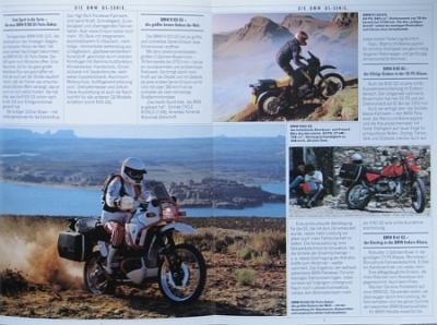 Preview: BMW Motorrad Prospekt  GS Modelle 6 Seiten  9.1988  bmw-mop88