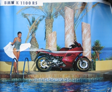 Preview: BMW Motorrad Prospekt  8 Seiten 9.1992  bmw-mop92