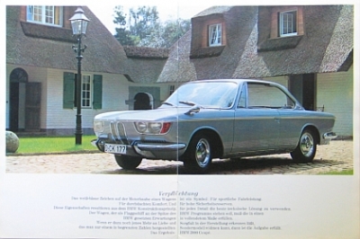 Preview: BMW Automobil Prospekt Typ 2000CS/C  3.1967  bmw-op691 Preview: BMW Automobil Prospekt Typ 2000CS/C  3.1967  bmw-op691