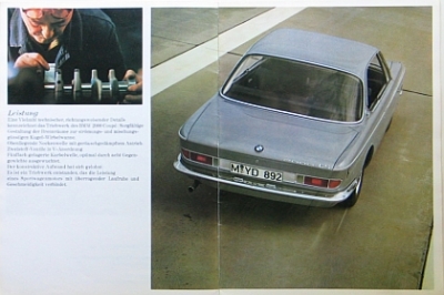 Preview: BMW Automobil Prospekt Typ 2000CS/C  3.1967  bmw-op691 Preview: BMW Automobil Prospekt Typ 2000CS/C  3.1967  bmw-op691