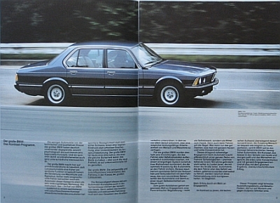 Preview: BMW Automobil Prospekt Typ 7er Serie 2.1981   bmw-op811 Preview: BMW Automobil Prospekt Typ 7er Serie 2.1981   bmw-op811