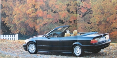 BMW Automobil Prospekt Typ 3er Cabrio 1.1993  bmw-op931