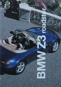 BMW Automobil Prospekt Typ Z 3 Roadster USA 2.1996  bmw-op961