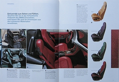 Preview: BMW Automobil Prospekt Typ Z 3 Roadster 1.1998  bmw-op981 Preview: BMW Automobil Prospekt Typ Z 3 Roadster 1.1998  bmw-op981