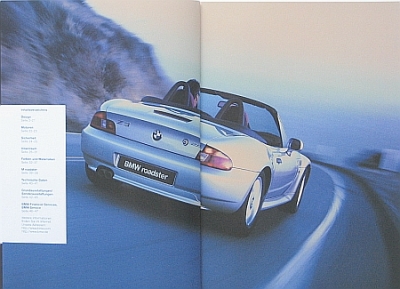 Preview: BMW Automobil Prospekt Typ Z 3 Roadster 1.1999  bmw-op992 Preview: BMW Automobil Prospekt Typ Z 3 Roadster 1.1999  bmw-op992