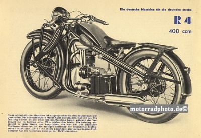 BMW Motorcycle Brochure 16 Pages 1932 bmw-p32