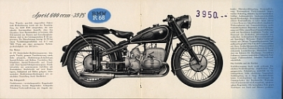 BMW Motorrad Prospekt  1952  bmw-p52