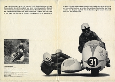 Preview: BMW Motorrad Prospekt  8 Seiten  1961 bmw-p61