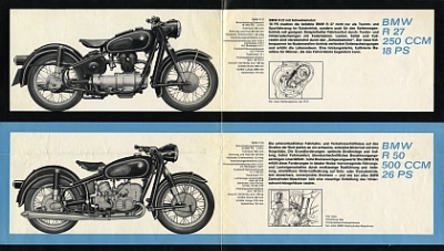Preview: BMW Motorrad Prospekt  8 Seiten  1961 bmw-p61