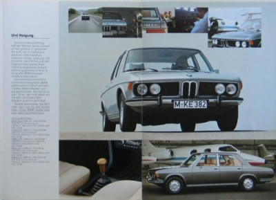 Preview: BMW Automobil Prospekt Typ 2.5 2.8 3.0 3.3 2.1975 bmw-op751 Preview: BMW Automobil Prospekt Typ 2.5 2.8 3.0 3.3 2.1975 bmw-op751