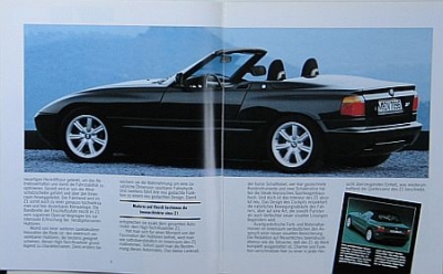 BMW Automobil Prospekt  Typ Z 1 18 Seiten  2.1990 bmw-z1-op901