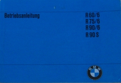 BMW R60/75/90/6-R90S Handbuch 1974 bmw-bal74