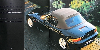 Preview: BMW Automobil Prospekt/ Brochure Typ Z 3 2.1995 bmw-op952 Preview: BMW Automobil Prospekt/ Brochure Typ Z 3 2.1995 bmw-op952