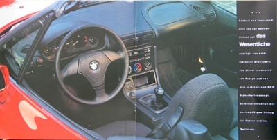 Preview: BMW Automobil Prospekt/ Brochure Typ Z 3 2.1995 bmw-op952 Preview: BMW Automobil Prospekt/ Brochure Typ Z 3 2.1995 bmw-op952