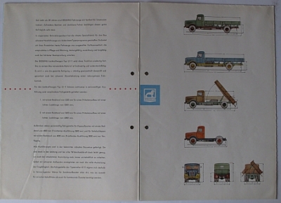 Buessing Truck Brochure  16 Sides Typ LS 11 1957   bues-1.57